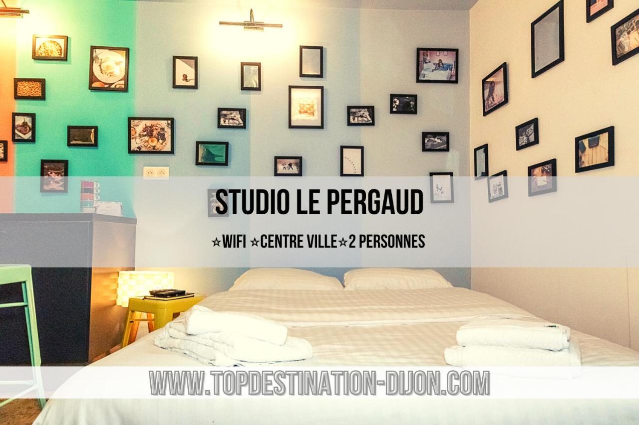 Studio Le Pergaud Topdestination-Dijon - Centre Ville - Classe 2 Etoiles Екстер'єр фото